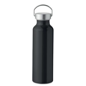 Sticla din aluminiu reciclat 50, Aluminium, black