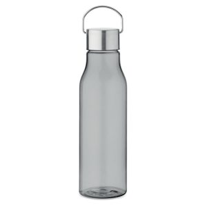 Sticla RPET cu capac PP 600 ml, RPET, transparent grey