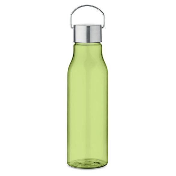 Sticla RPET cu capac PP 600 ml, RPET, transparent lime