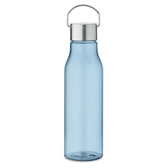 Sticla RPET cu capac PP 600 ml, RPET, transparent light blue