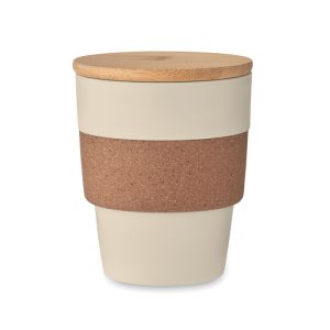 Pahar din PP reciclat 300 ml, Polypropylene PP, beige