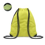 Geanta cu snur luminos, Polyester, yellow