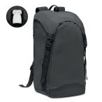 Rucsac reflectorizant 190T, Polyester, black