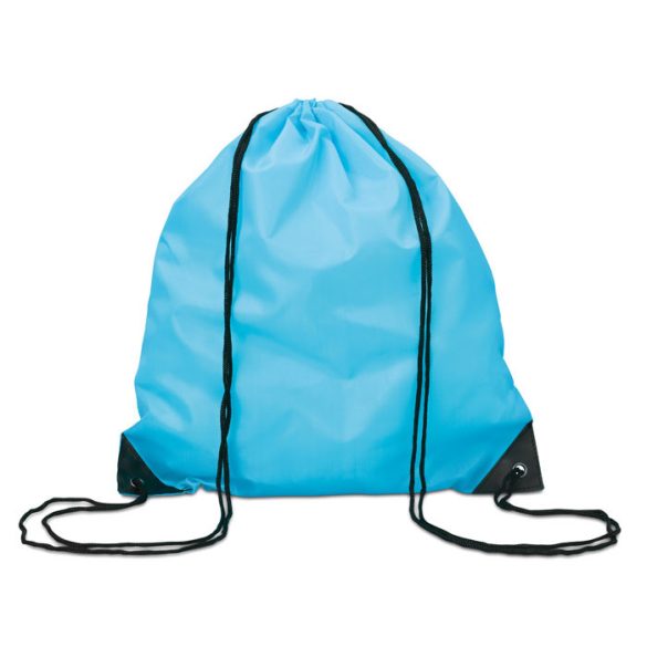 Rucsac cu cordon, Polyester, turquoise