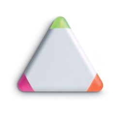 Evidentiator triunghiular, Plastic, white
