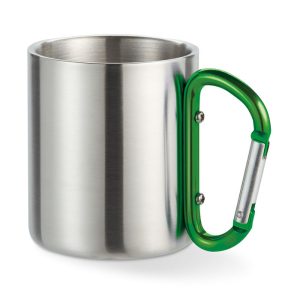 Cana perete dublu si carabina, Stainless steel, green