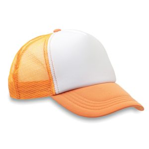 Sapca din poliester (plasa, in, Polyester, neon orange