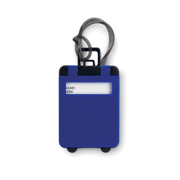 Eticheta bagaj din plastic, Plastic, royal blue