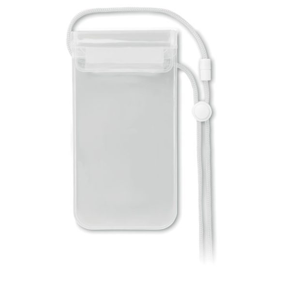 Husp impermeabila smartphone, PVC, transparent white