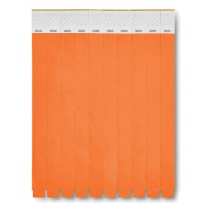 Bratara Tyvek®, Paper, orange