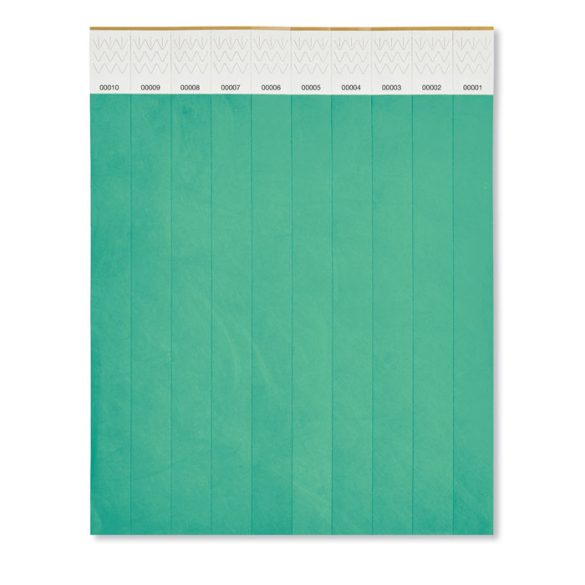 Bratara Tyvek®, Paper, turquoise
