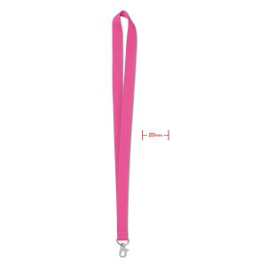 Lanyard, Polyester, fuchsia