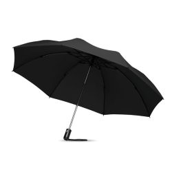Umbrela pliabila reversibila, Polyester, black