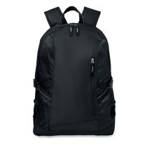 Rucsac poliester laptop, Polyester, black