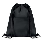 Sac mare cu cordon, Polyester, black