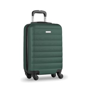 Trolley carcasa tare, ABS, verde inchis