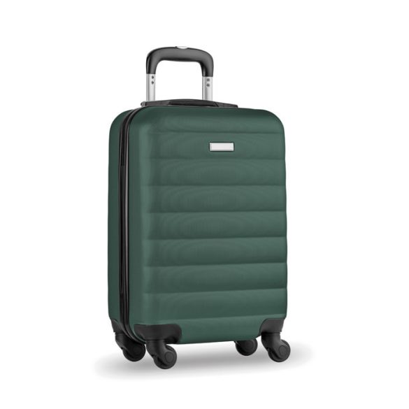 Trolley carcasa tare, ABS, verde inchis