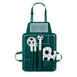 Set BBQ, Stainless steel, green