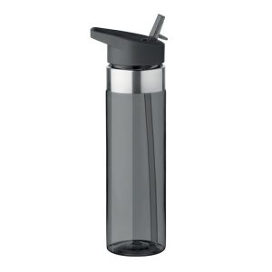 Sticla sport tritan, Plastic, transparent grey