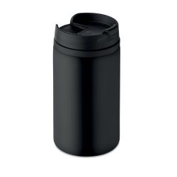 Cana 250 ml, Item with multi-materials, black