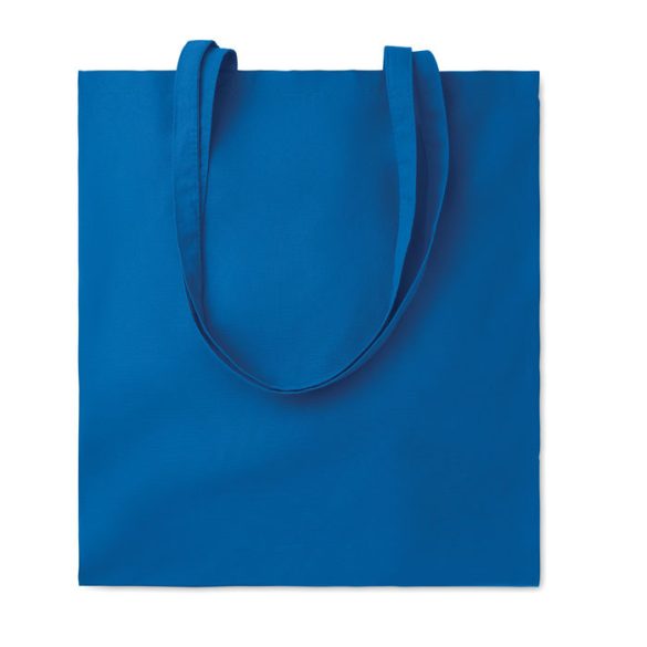 Sacosa cumparaturi cu manere, Cotton, royal blue