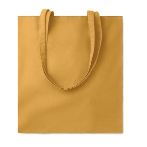 Sacosa cumparaturi cu manere, Cotton, ocru