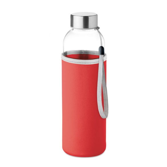 Sticla 500 ml, Glass, red