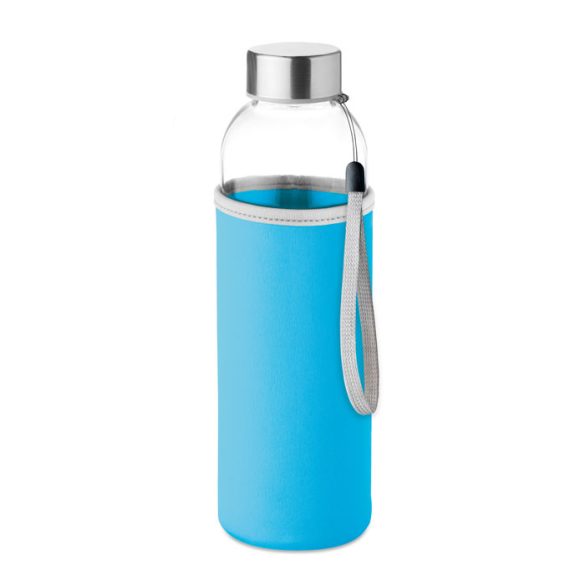 Sticla 500 ml, Glass, turquoise