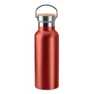 Termos dublu 500 ml, Stainless steel, red