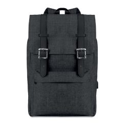 Rucsac 600D polyester, Polyester, black