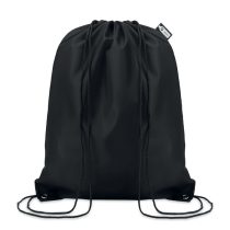 Sac cu cordon 190T RPET, PET, black