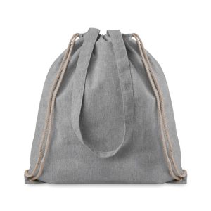 Sacosa  din matrial reciclat, Cotton, grey