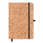 Notes A5 cu coperta din pluta, Cork, black