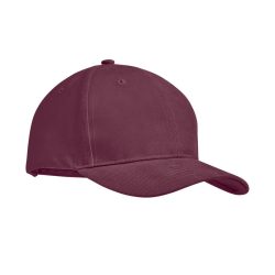 Sapca baseball din bumbac, Cotton, burgundy