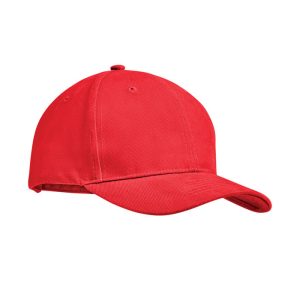 Sapca baseball din bumbac, Cotton, red