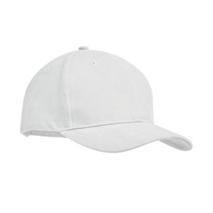 Sapca baseball din bumbac, Cotton, white