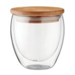 Pahar cu perete dublu 250 ml, Glass, transparent