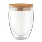 Pahar cu perete dublu, 350 ml, Glass, transparent