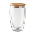 Pahar cu perete dublu, 450 ml, Glass, transparent