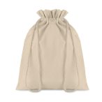 Punga medie din bumbac cu snur, Cotton, beige