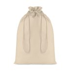 Punga mare din bumbac cu snur, Cotton, beige