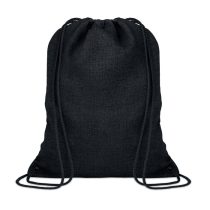 Rucsac din poliester fleece, Polyester, black