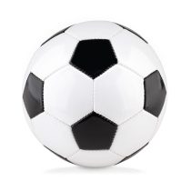 Minge mica de fotbal 15cm, PVC, white/black