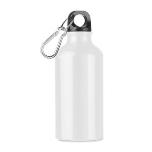 Sticla din aluminiu de 400 ml, Aluminium, white