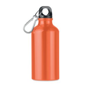 Sticla din aluminiu de 400 ml, Aluminium, orange