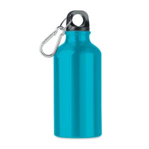 Sticla din aluminiu de 400 ml, Aluminium, turquoise