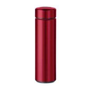 Sticla cu perete dublu 425ml, Stainless steel, red