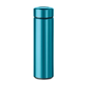 Sticla cu perete dublu 425ml, Stainless steel, turquoise