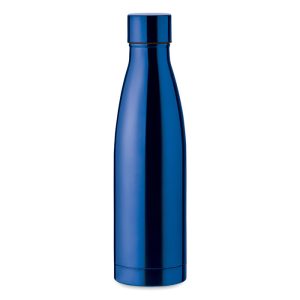 Sticla cu perete dublu 500ml, Stainless steel, blue