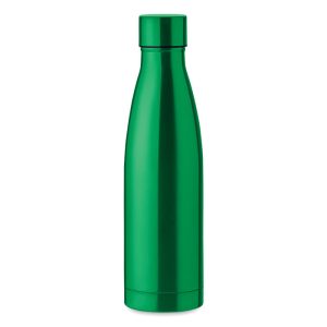 Sticla cu perete dublu 500ml, Stainless steel, green